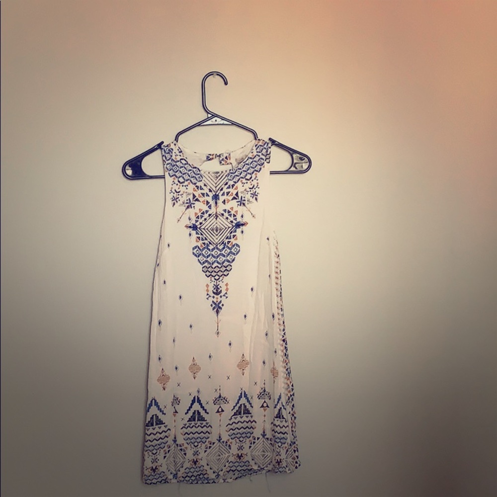 Cute open back short dress